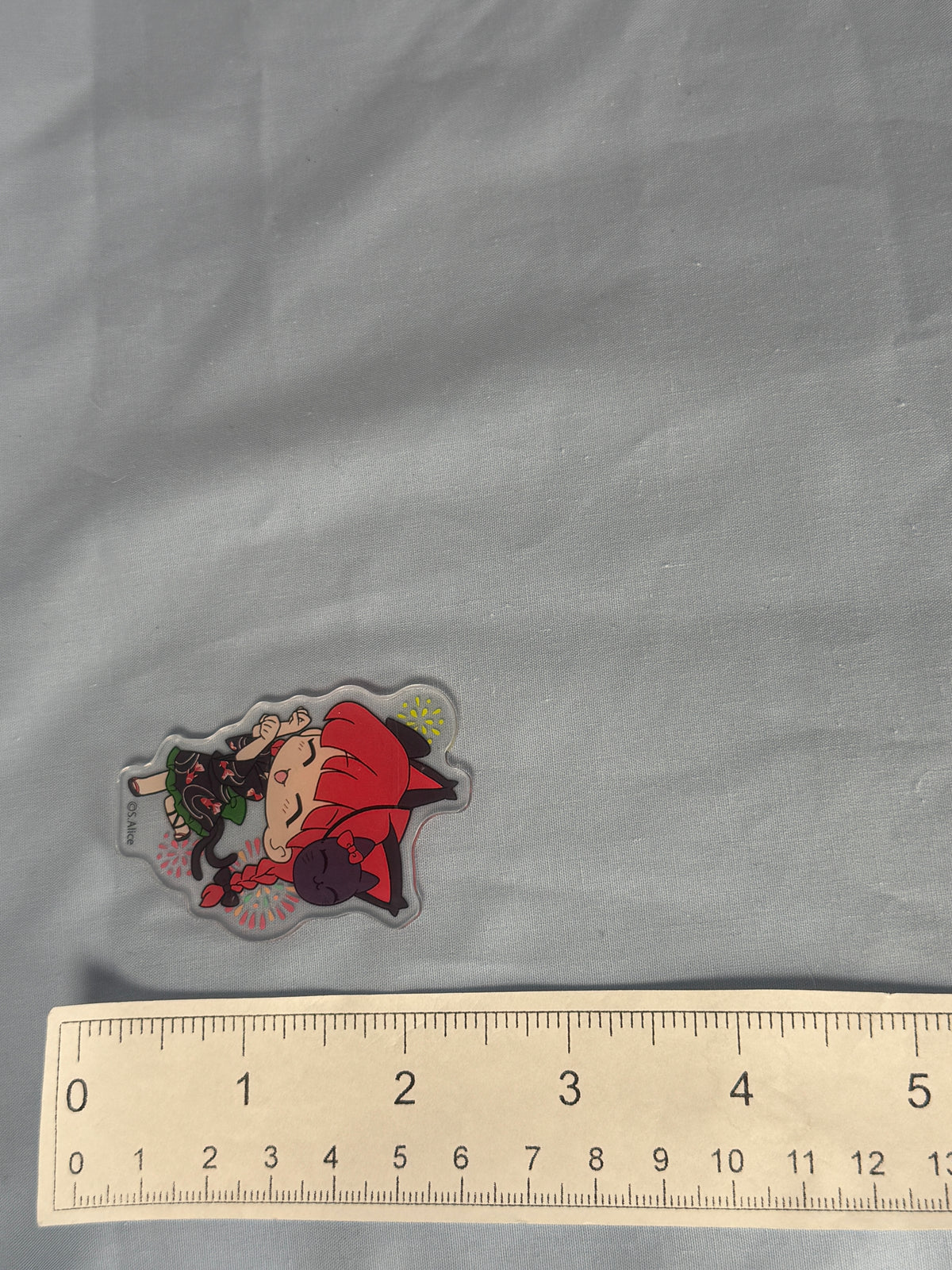 Rin Kaenbyou Summer Festival Acrylic Sticker Touhou Project LEC