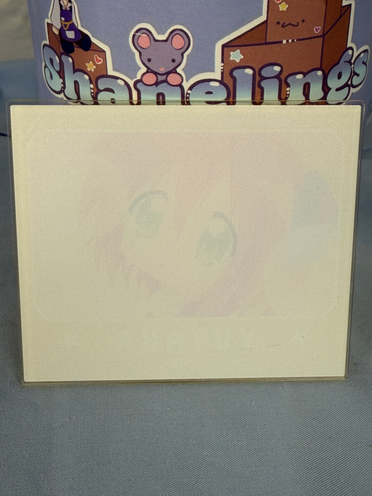 Yukata Kobayakawa Acrylic Art Trading Card Lucky Star Anime Scene