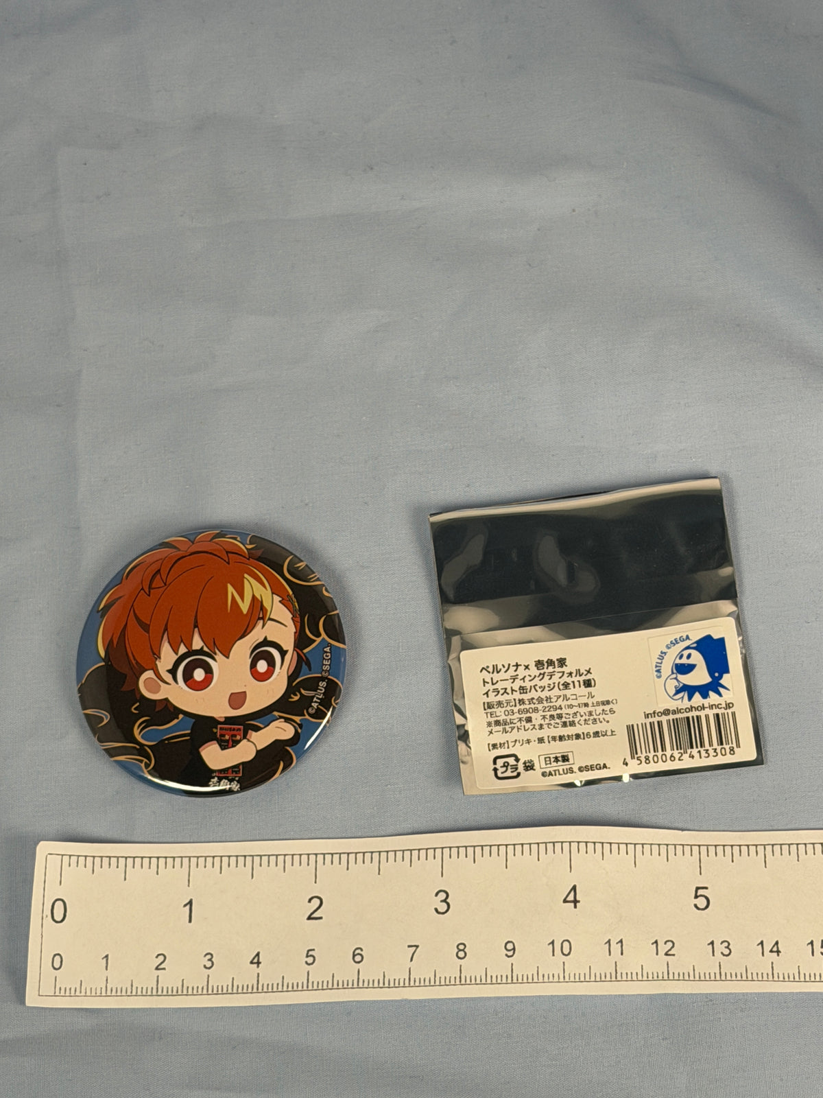 Kotone Shiomi Ramen Can Badge Persona 3 Portable Ichikakuya Collaboration