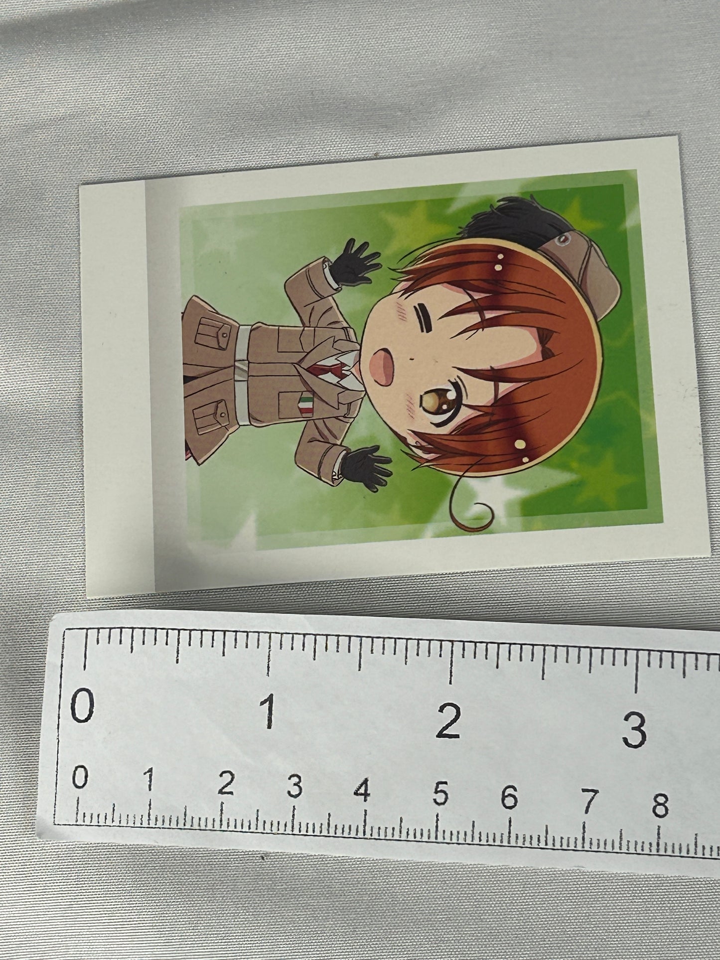Italy Chibi Poloroid Style Card Hetalia World Stars Movic