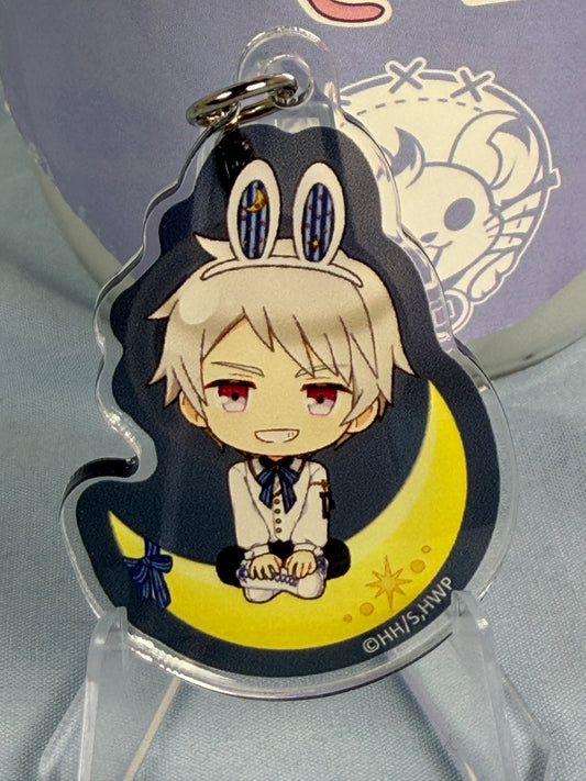 Prussia Bunny Moon Acrylic Keychain Hetalia World Stars Amo Café 2026