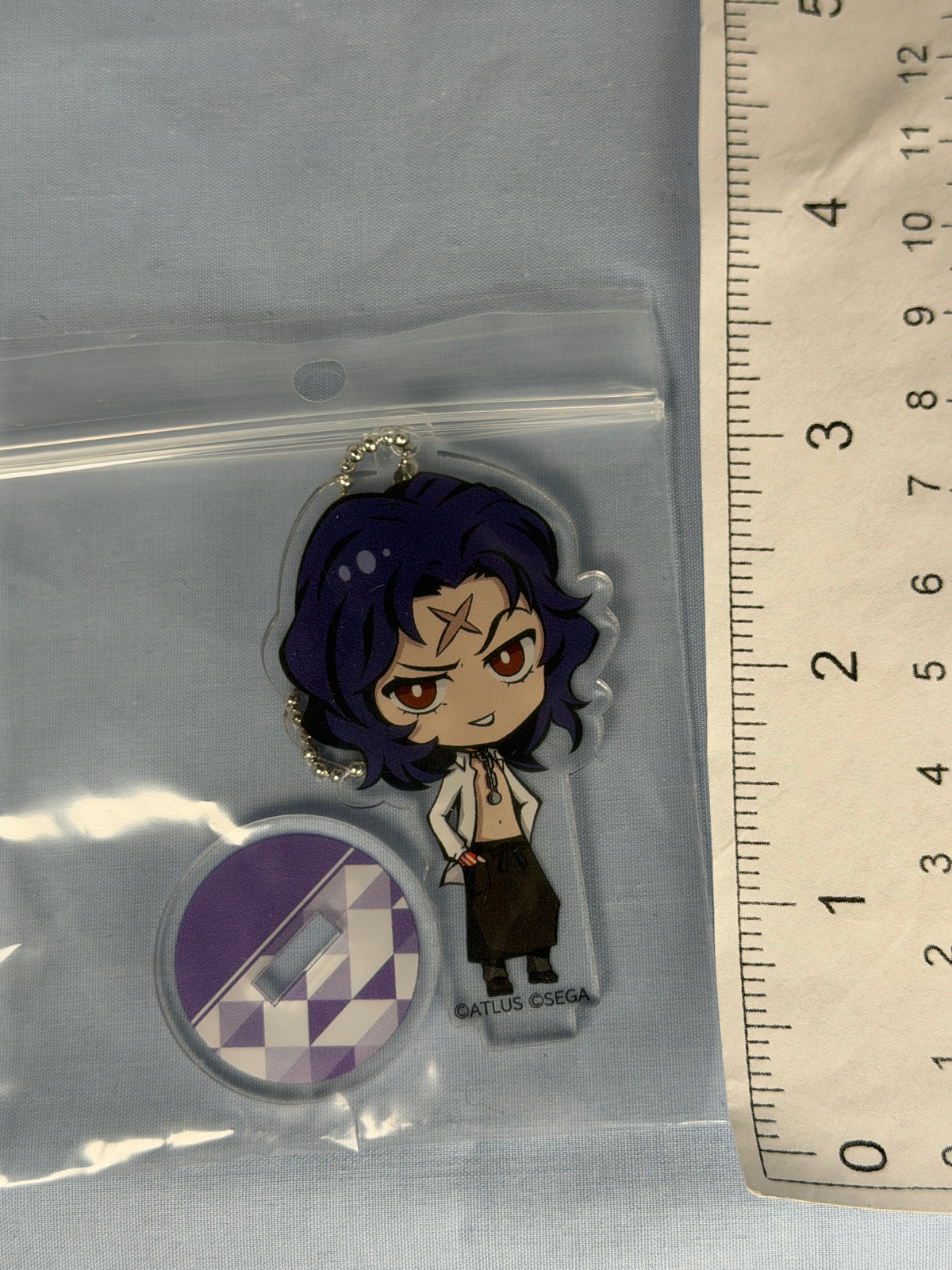 Reiji Kido Acrylic Keychain Stand Persona 25th Anniversary Café