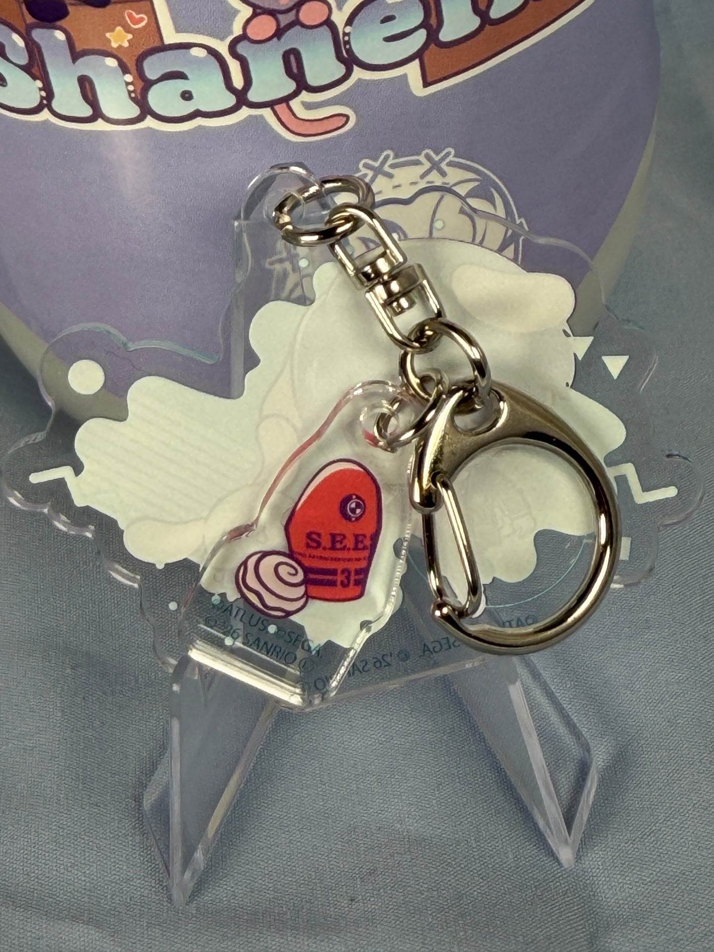 Makoto Yuki Cinnamoroll Acrylic Keychain Persona 3 Reload x Sanrio