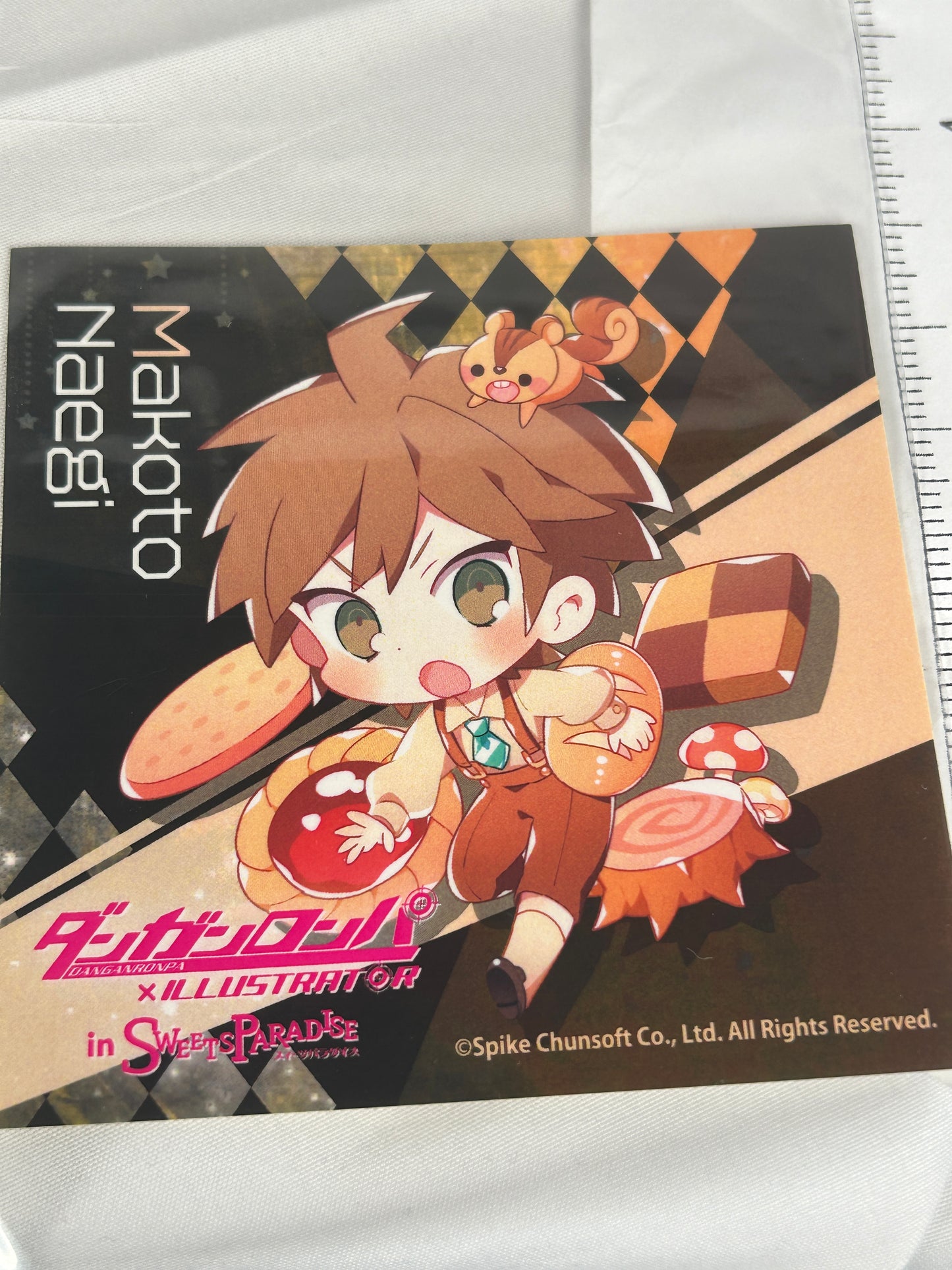 Makoto Nagi Coaster New Danganronpa V3 Sweets Paradise