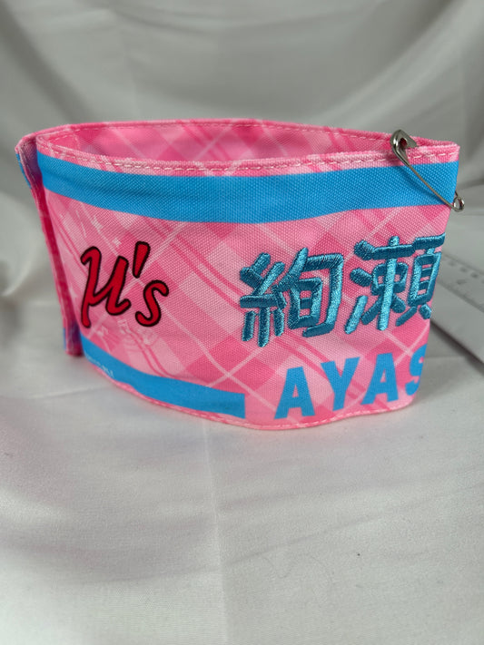 Ayase Elise Arm Band Pink Love Live Muse