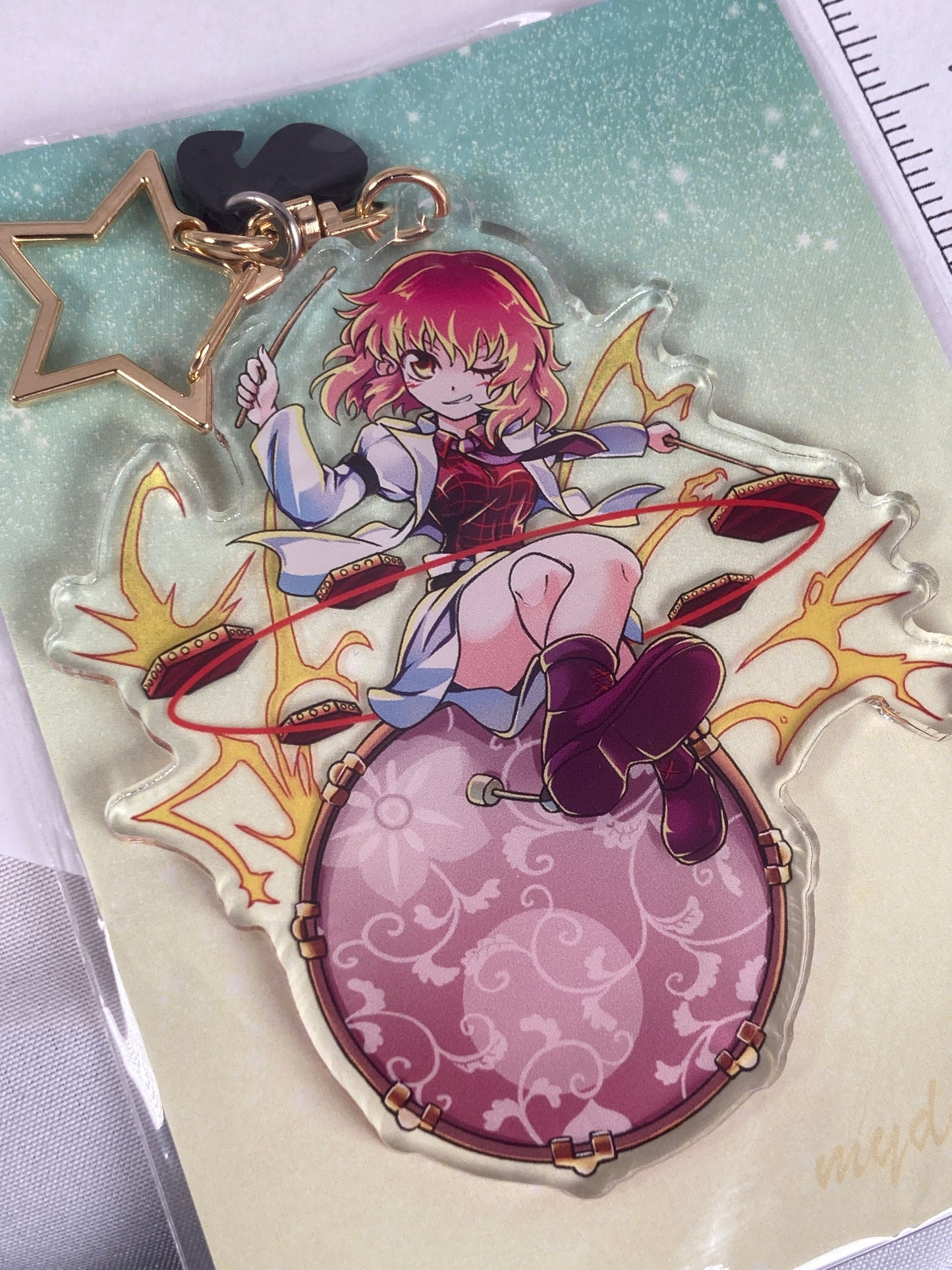 Yatsuhashi Tsukumo tar Acrylic Keychain Touhou Project mydoo
