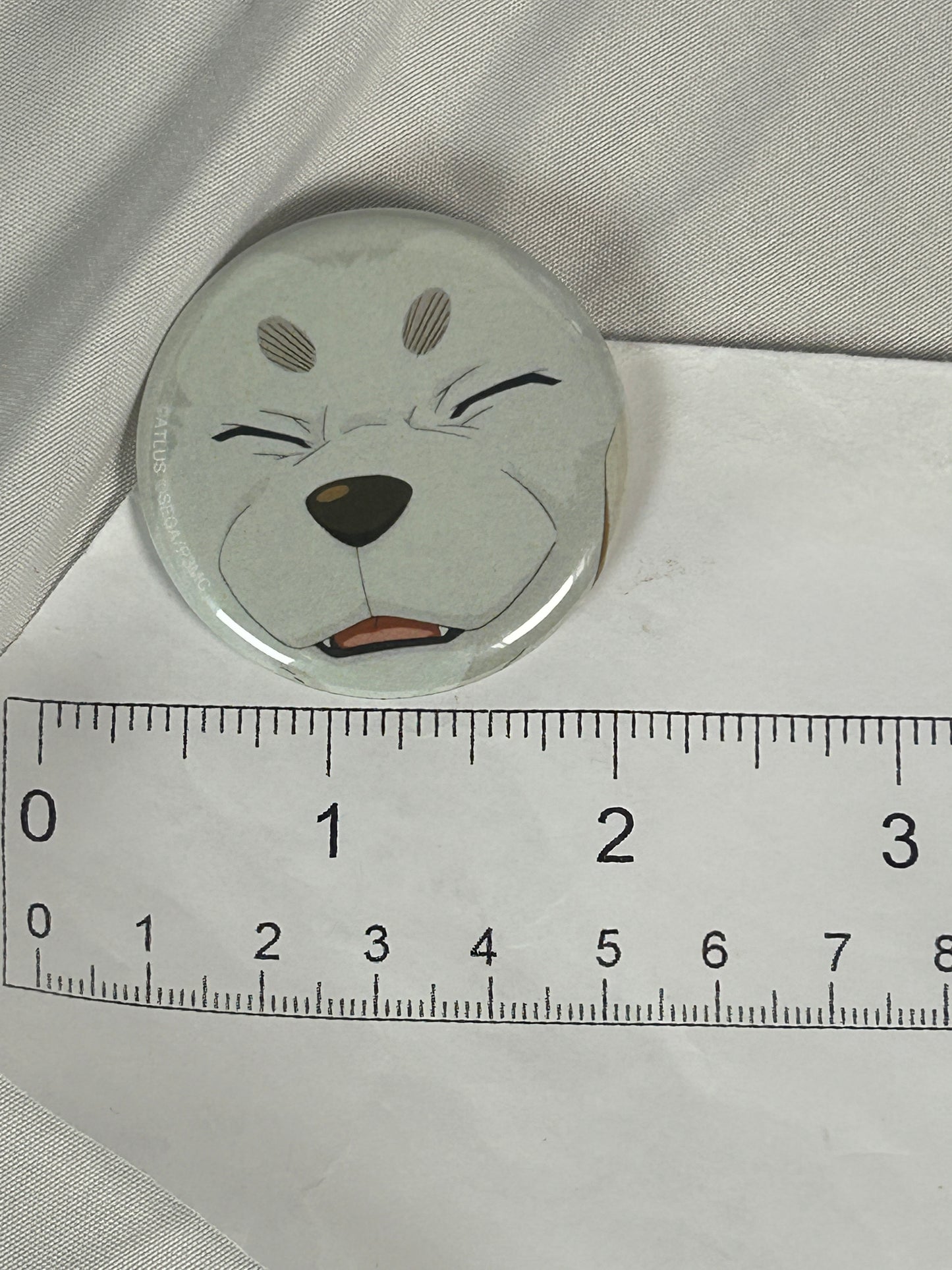 Koromaru Happy Button Badge Persona 3 The Movie