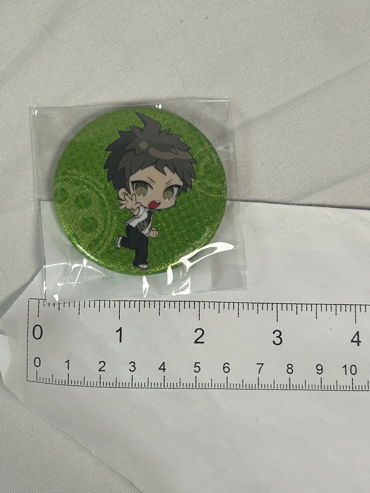 Hajime Hinata Button Badge Danganronpa Ekku Kamikura Lottery