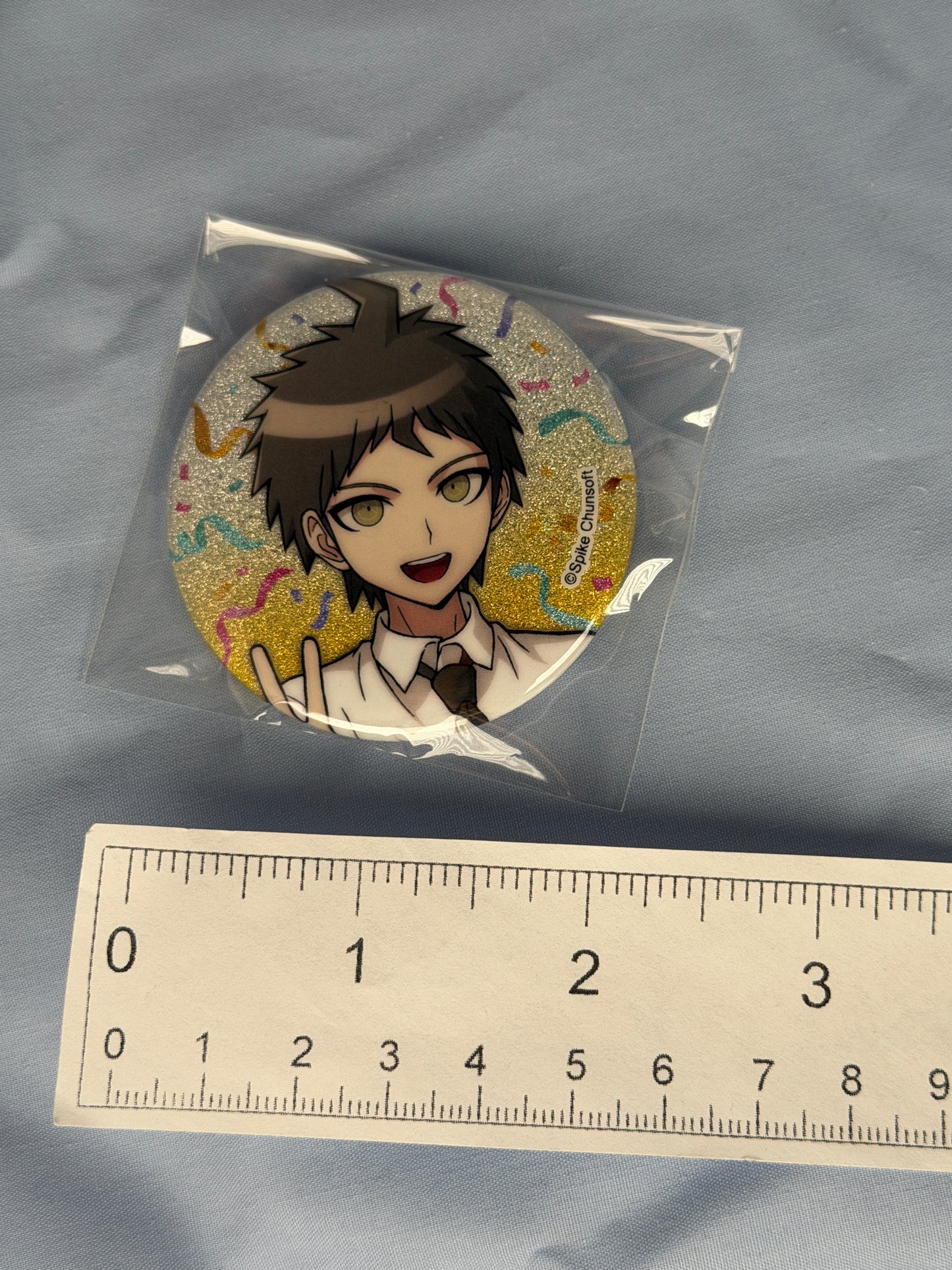 Hajime Hinata Glitter Can Badge Super Danganronpa 2 Party Preparation Vol 1