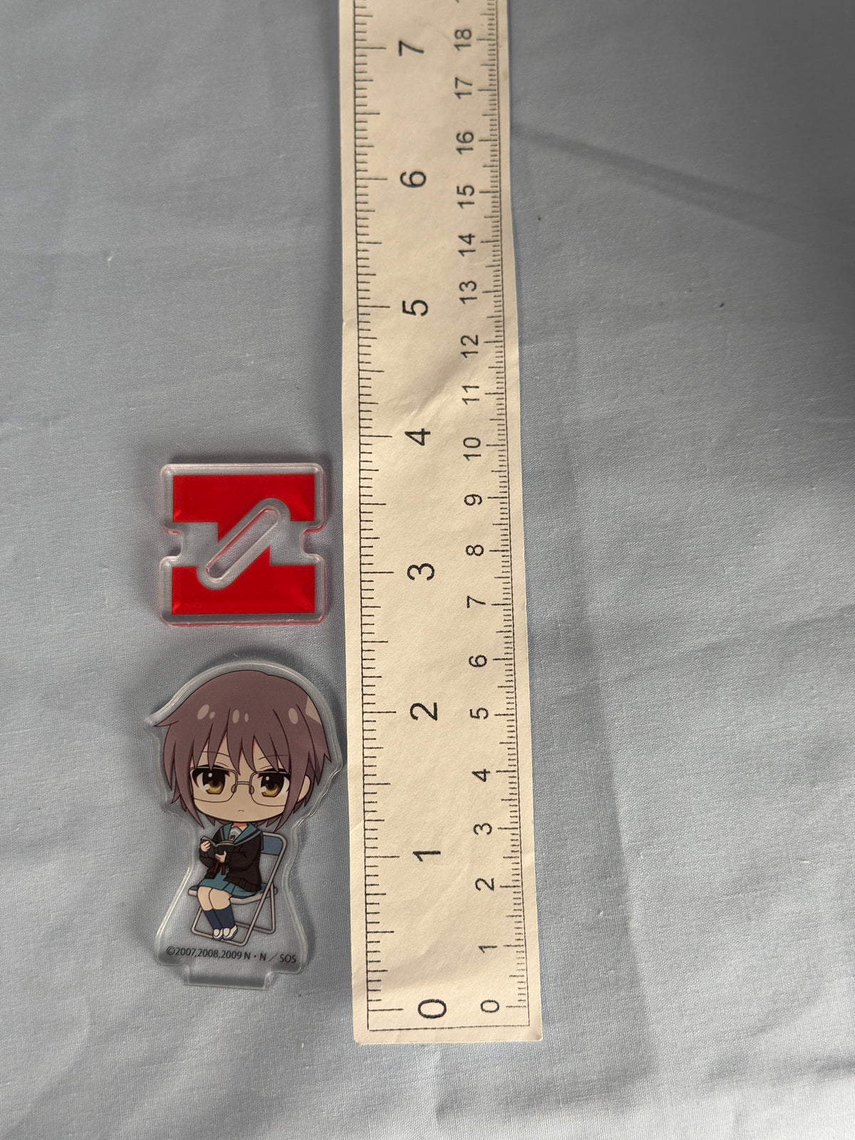 Glasses Yuki Nagato Acrylic Stand Haruhi Suzumiya 20th Anniversary LEC