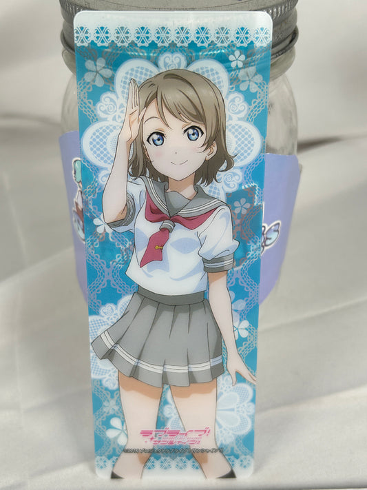 You Watanabe Aim To Shine Plastic Bookmark Love Live Aqours Sunshine