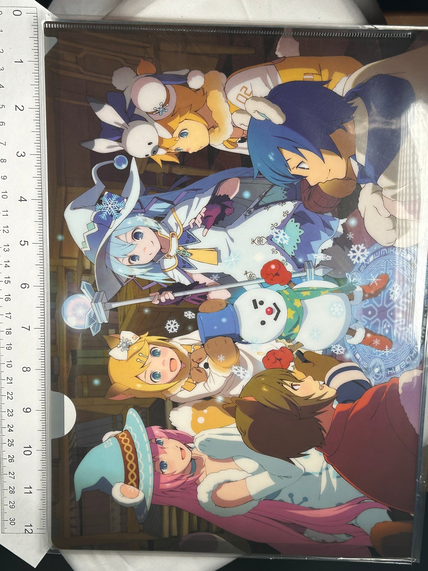 Snow Miku 2014 Clear File Collection Set Vocaloid 5th Anniversary