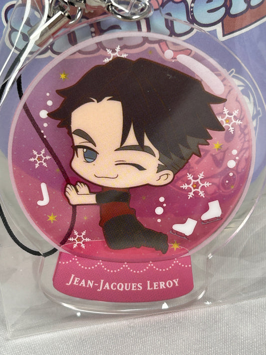 Jean Jacques Leroy Snowglobe Acrylic Keychain Yuri on Ice Chararium