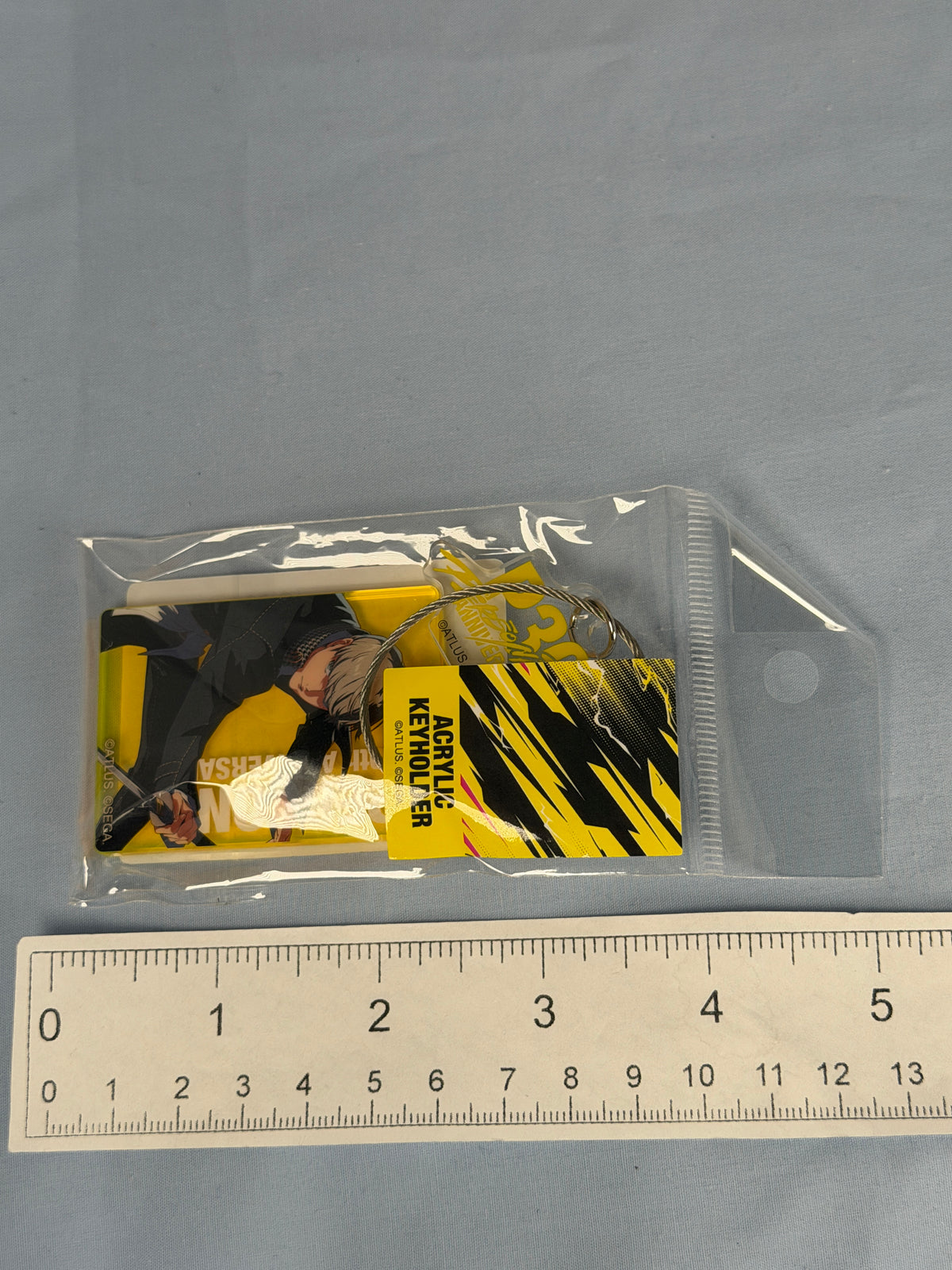 Yu Narukami Acrylic Keychain Persona 4 Golden 30th Anniversary KV