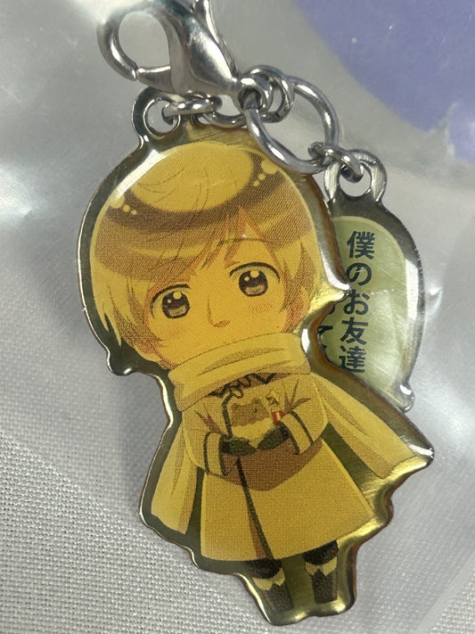 Russia Ivan Braginsky Joy Metal Keychain Hetalia The World Twinkle