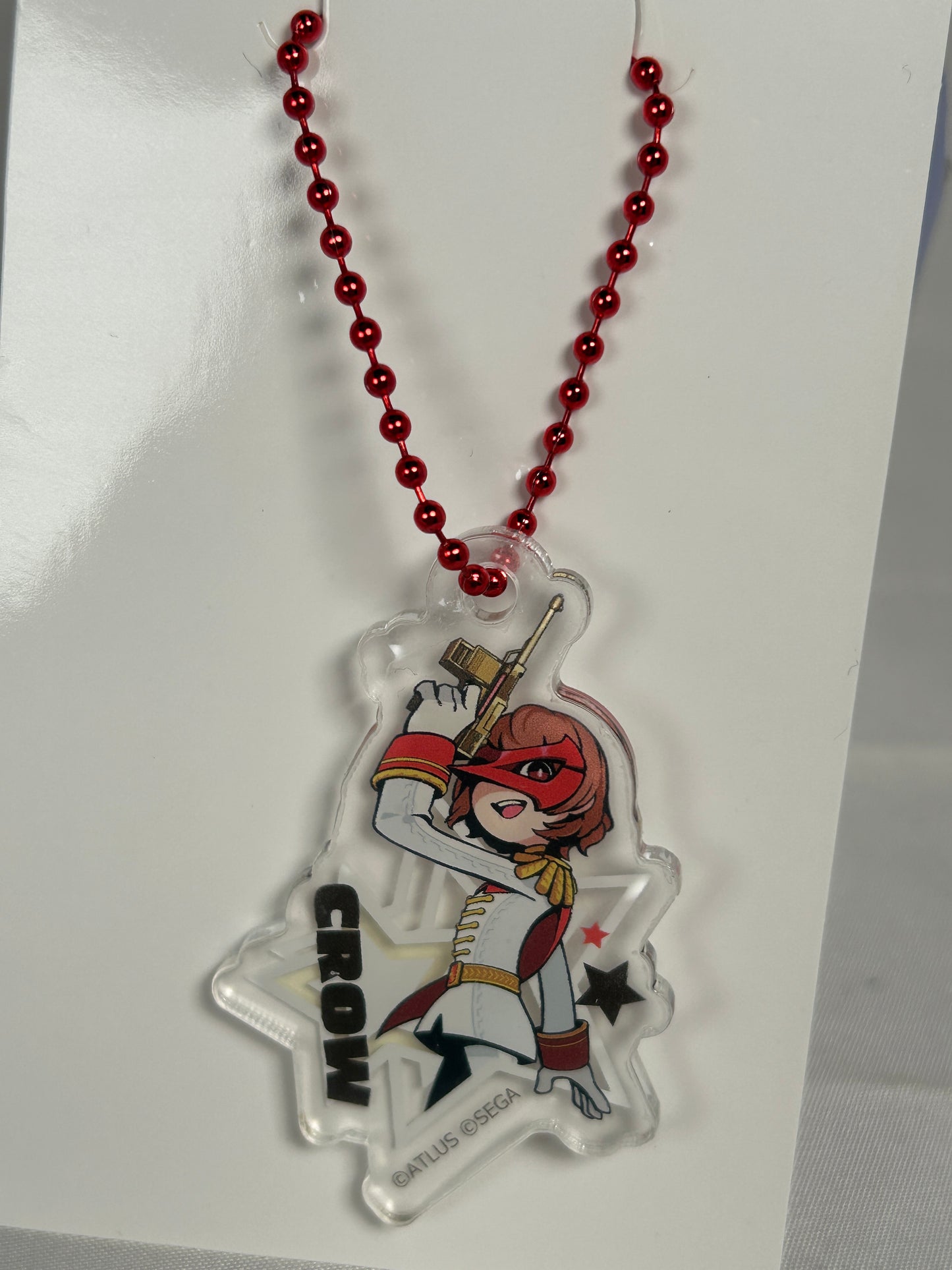 Goro Akechi Crow Acrylic Keychain Persona 5 Tactica