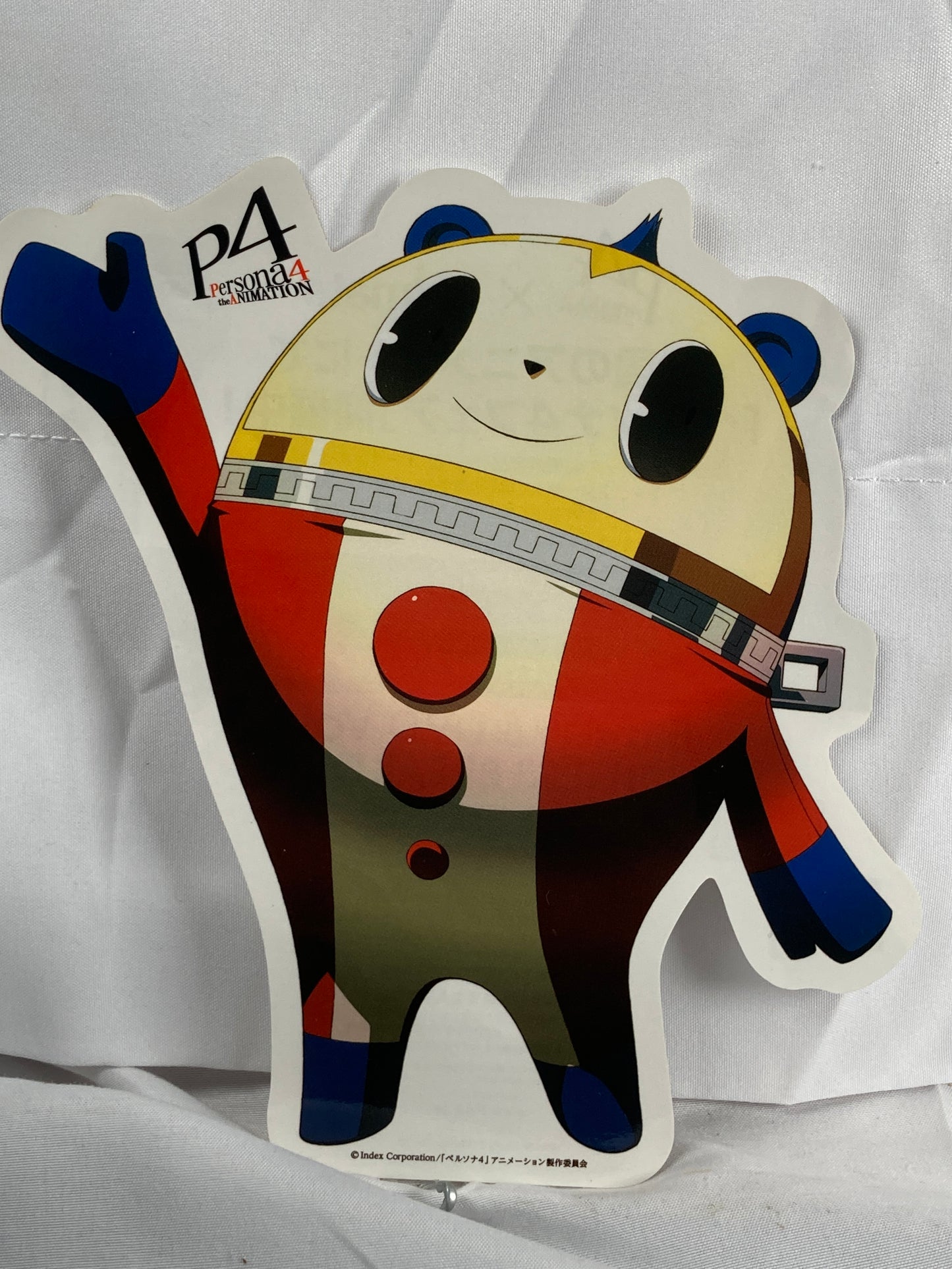 Teddie Large Sticker Persona 4 the Animation x Animate