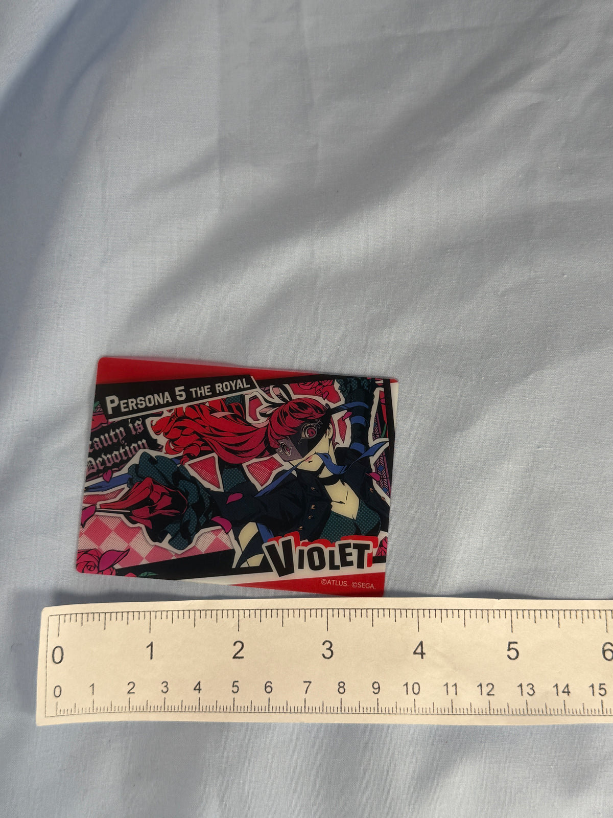 Kasumi Yoshizawa Violet All Out Attack Collection Card Persona 5 Royal