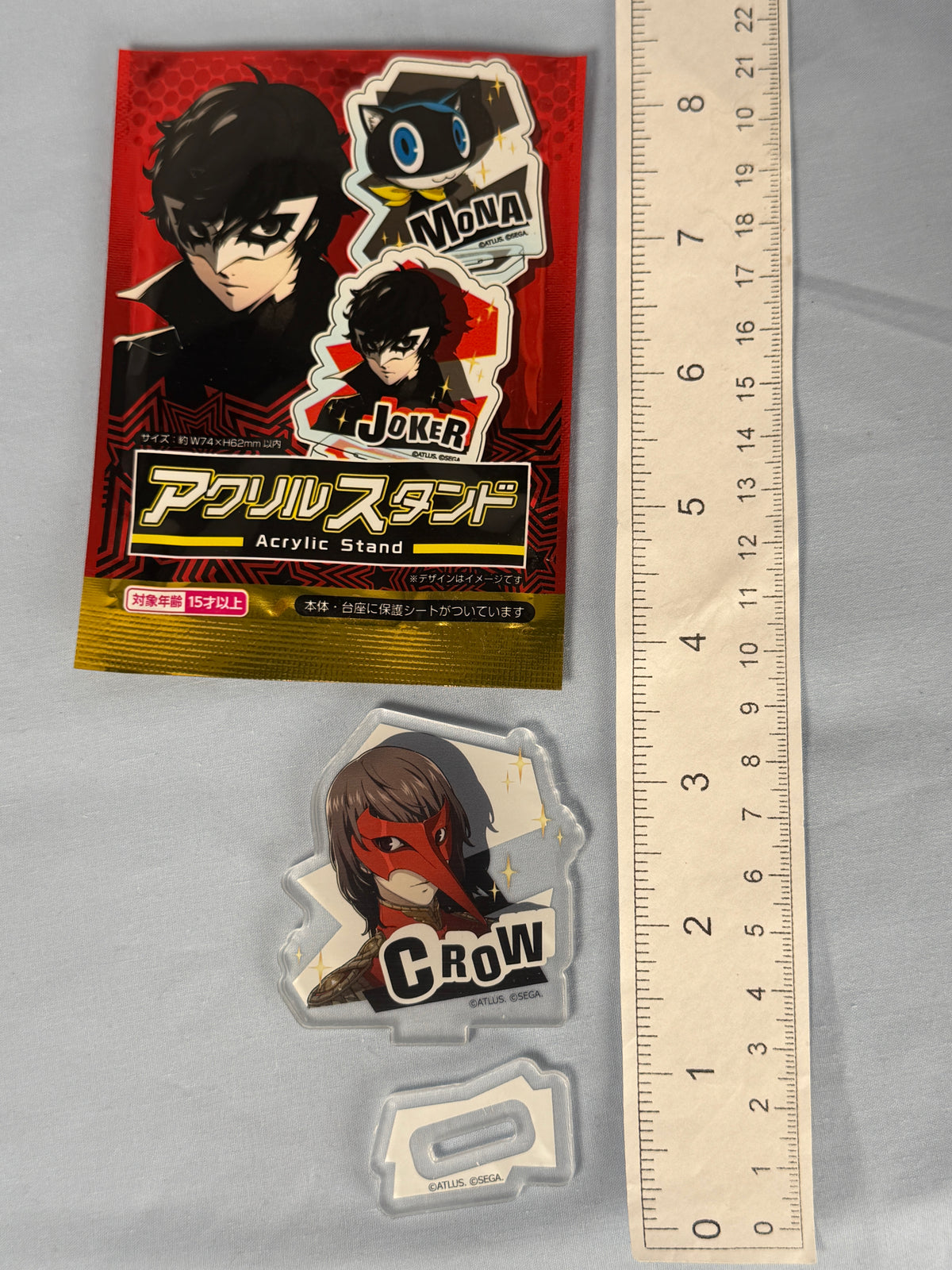 Akechi Goro Crow Acrylic Stand Persona 5 Royal Seria Collaboration