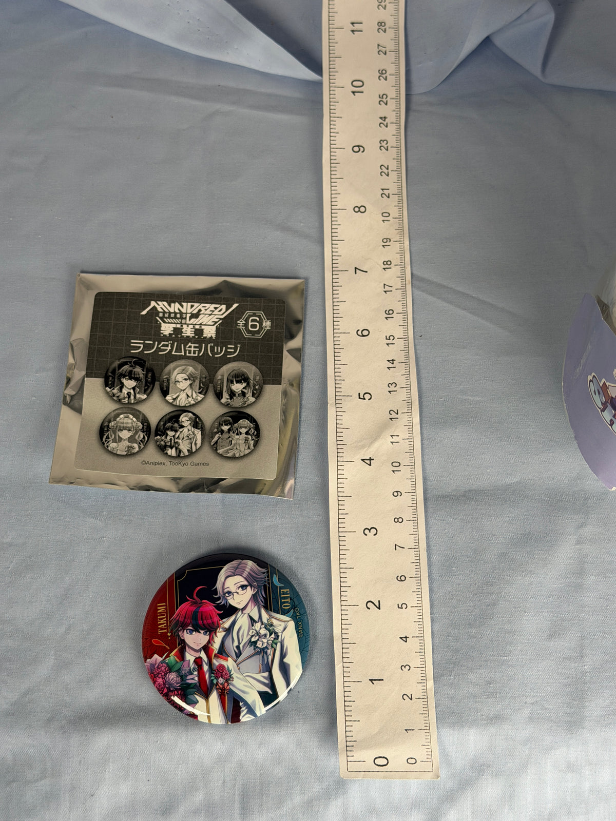 Takumi Sumino Eito Aotsuki Can Badge Pin The Hundred Line First Anniversary