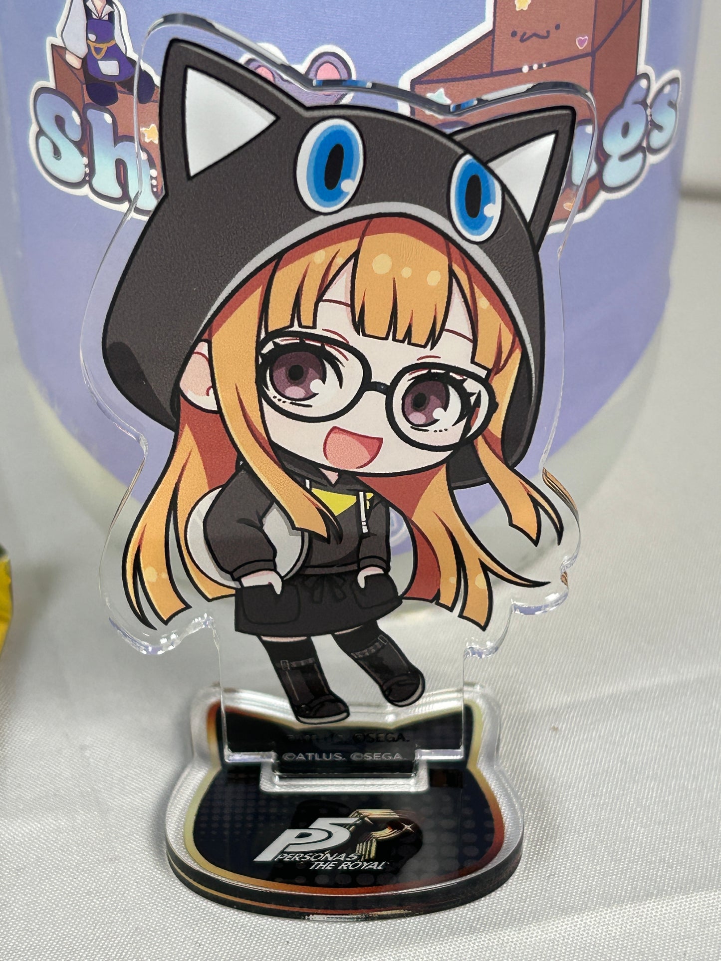 Futaba Sakura Oracle Acrylic Stand Amocafe Persona 5 Royal