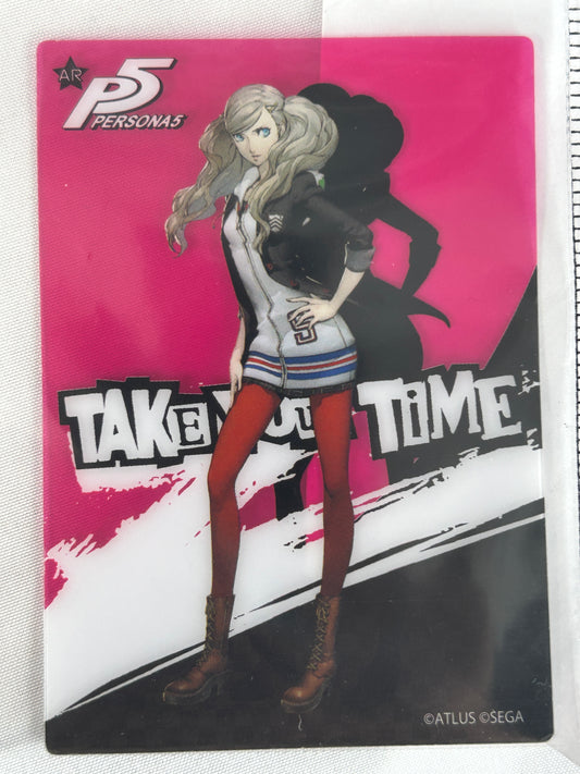 Panther Ann Takamaki School Uniform Character Card Take Your Time Persona 5