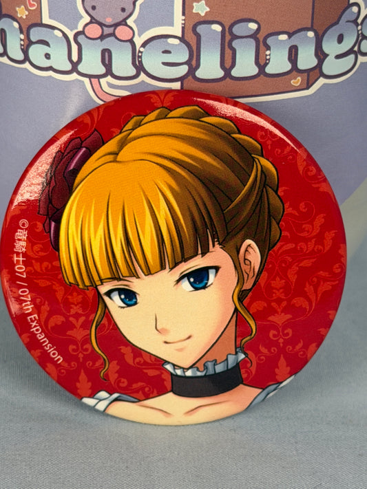 Beatrice Official Illustration Can Badge Pin Umineko When They Cry