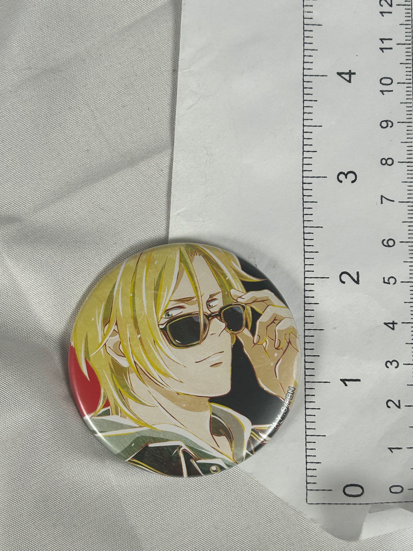 Ash Lynx Sunglasses Can Badge Ani-Art Banana Fish arma bianca