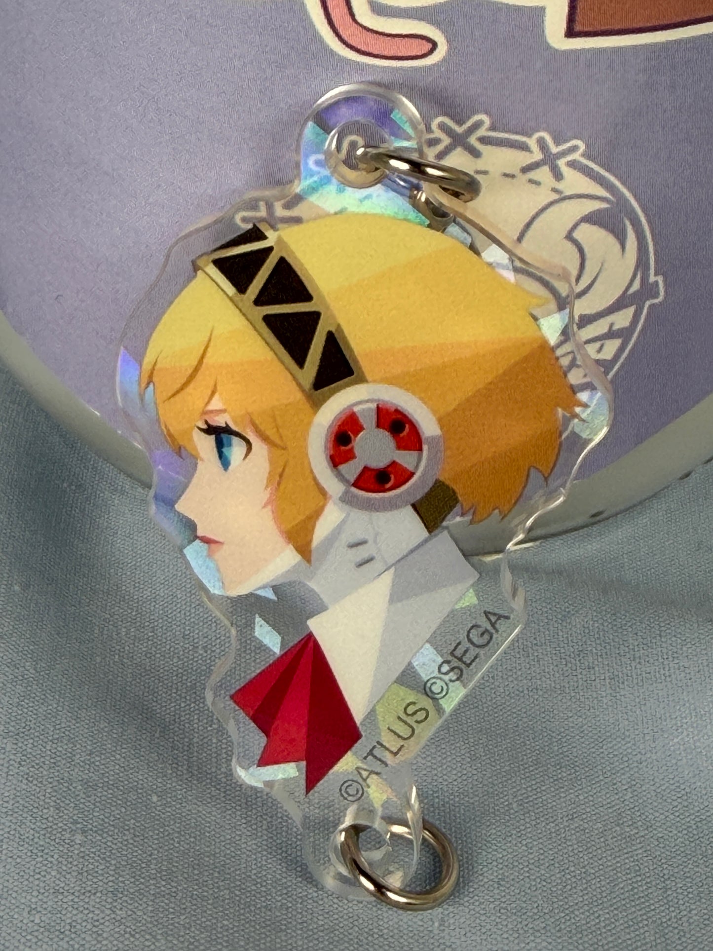Aigis Battle Icon Acrylic Keychain Charm Persona 3 Reload