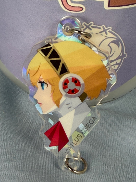 Aigis Battle Icon Acrylic Keychain Charm Persona 3 Reload
