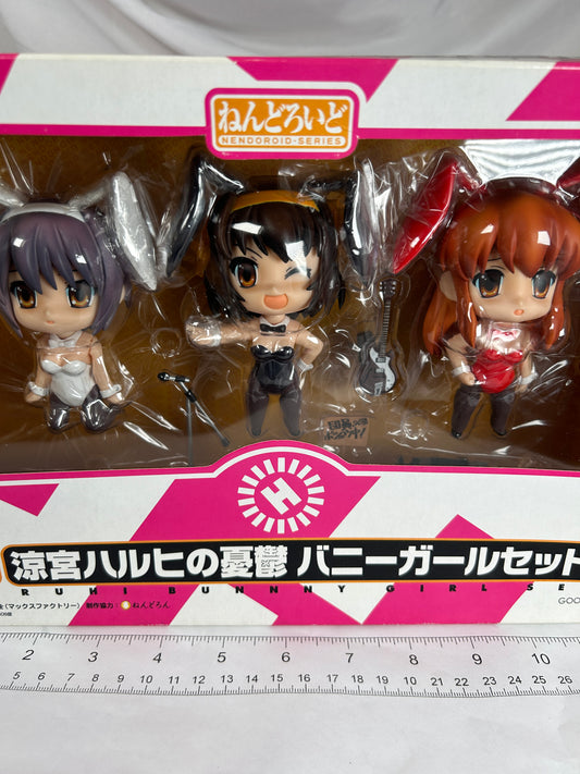 The Melancholy of Haruhi Suzumiya Bunny Girl Nendoroid Set