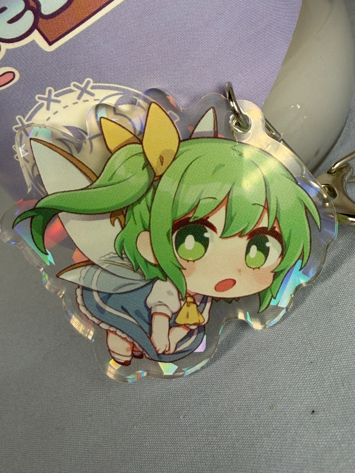Daiyousei Holographic Acrylic Keychain Touhou Project Ringoen Illustration