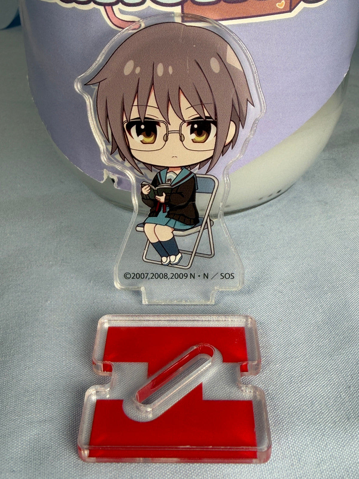 Glasses Yuki Nagato Acrylic Stand Haruhi Suzumiya 20th Anniversary LEC