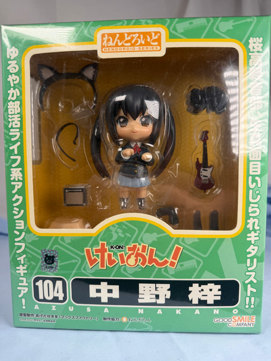 Nakano Azusa Nendoroid Figure 104 K-On! GoodsmileCompany 2010
