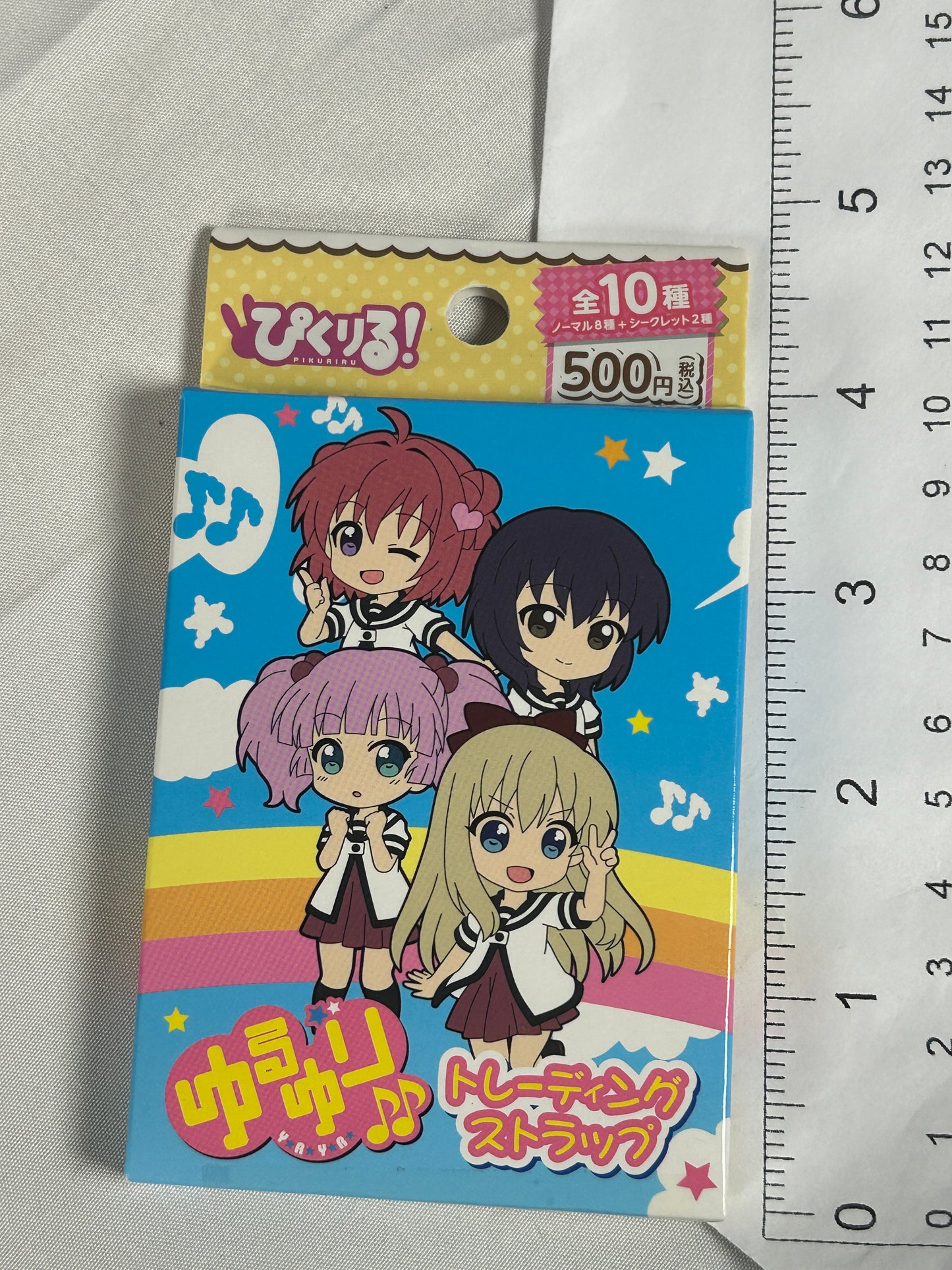 Unopened Yuru Yuri Trading Keychain Strap 2012 Hobby Stock 1 Individual Inner Pack