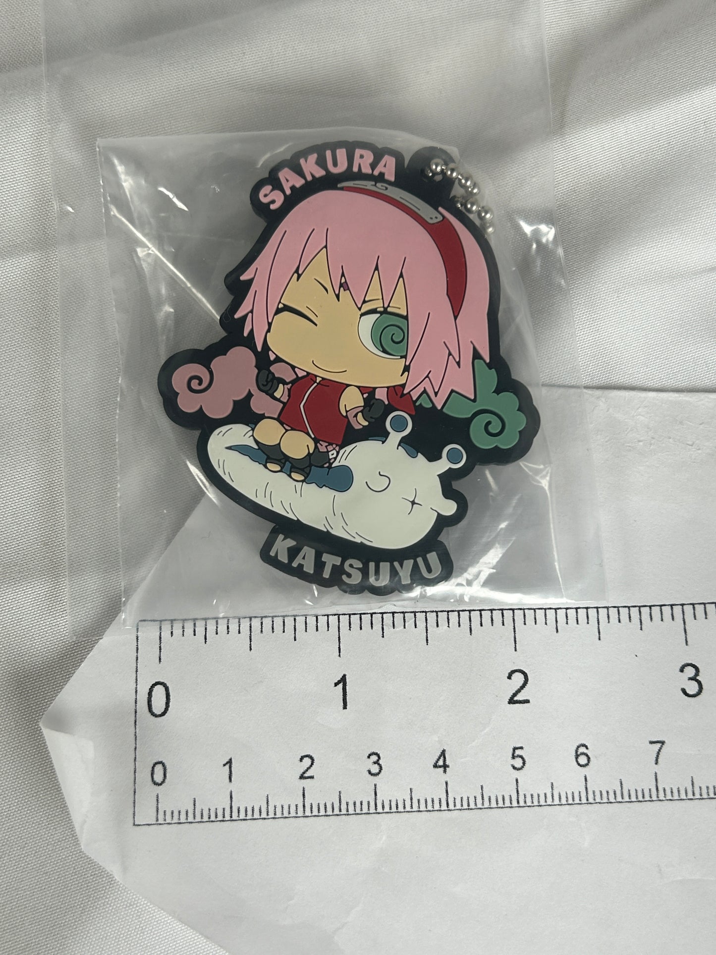 Sakura Haruno Katsuyu Rubber Keychain Naruto Shippuden Dattebayo!
