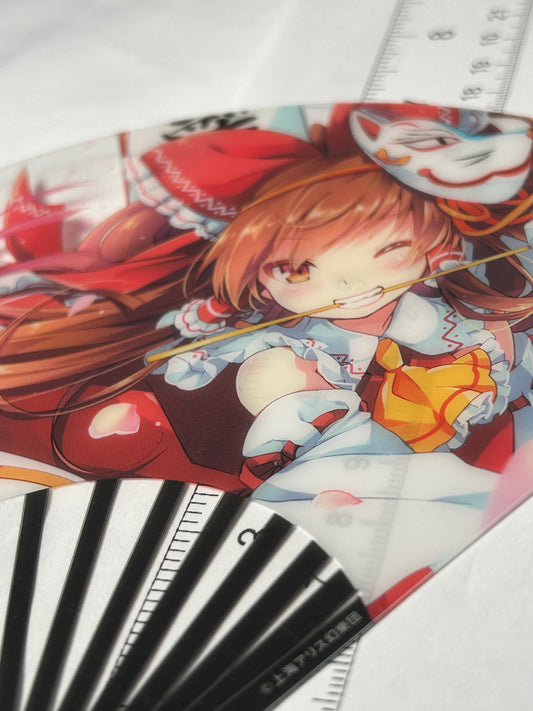 Reimu Hakurei Plastic Hand Fan Touhou Project