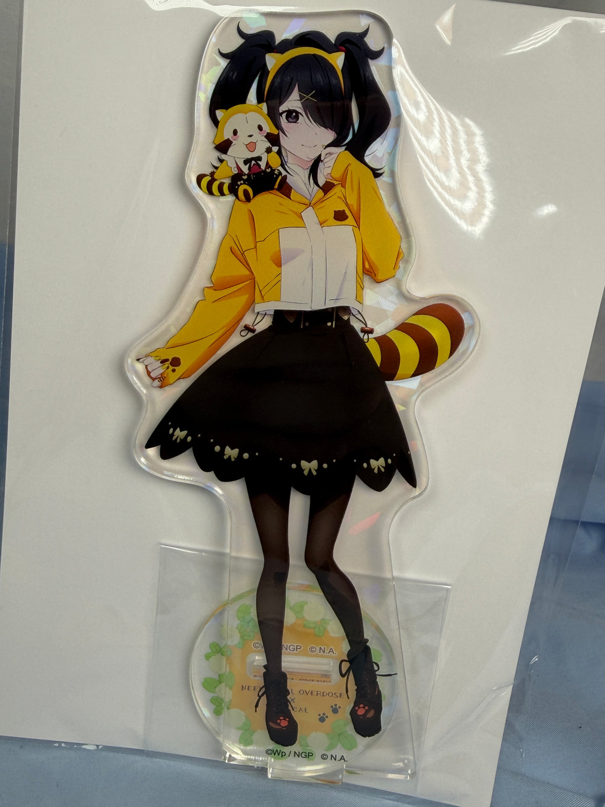 Ame-chan Rascal Holographic Acrylic Stand Needy Streamer Overload GiGo