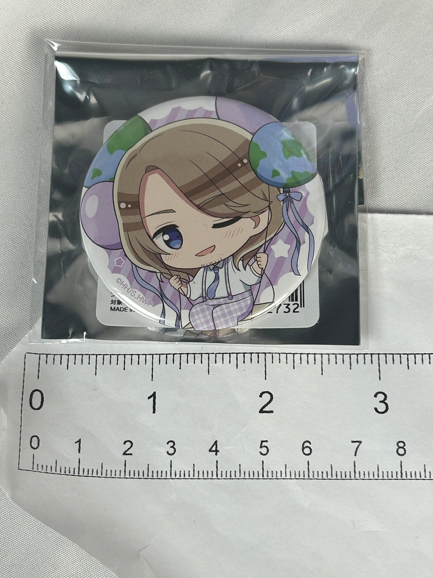 France Balnko Button Badge Hetalia World Stars
