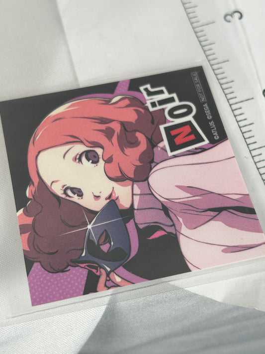 Noir Haru Okumura Character Print Persona 5 Royal