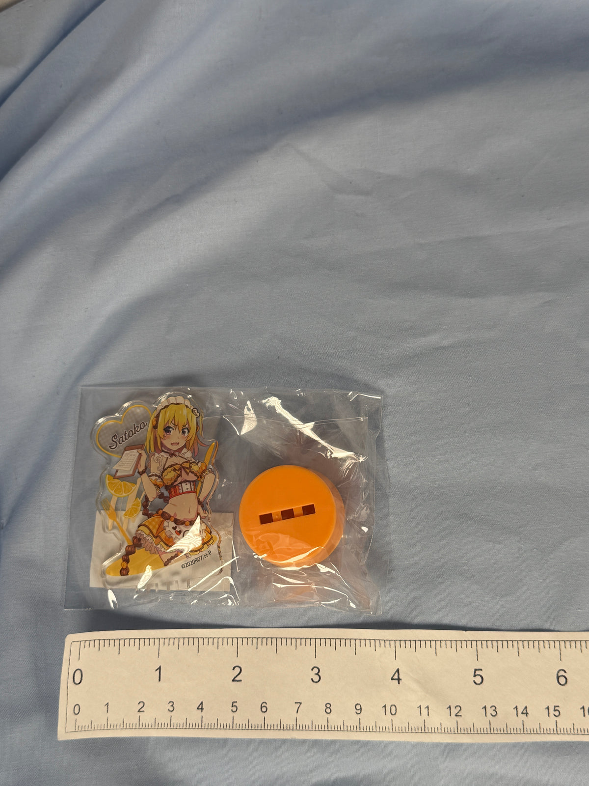 Satoko Hojo Bottle Lid Acrylic Higurashi When They Cry Moe Café Lottery Prize D