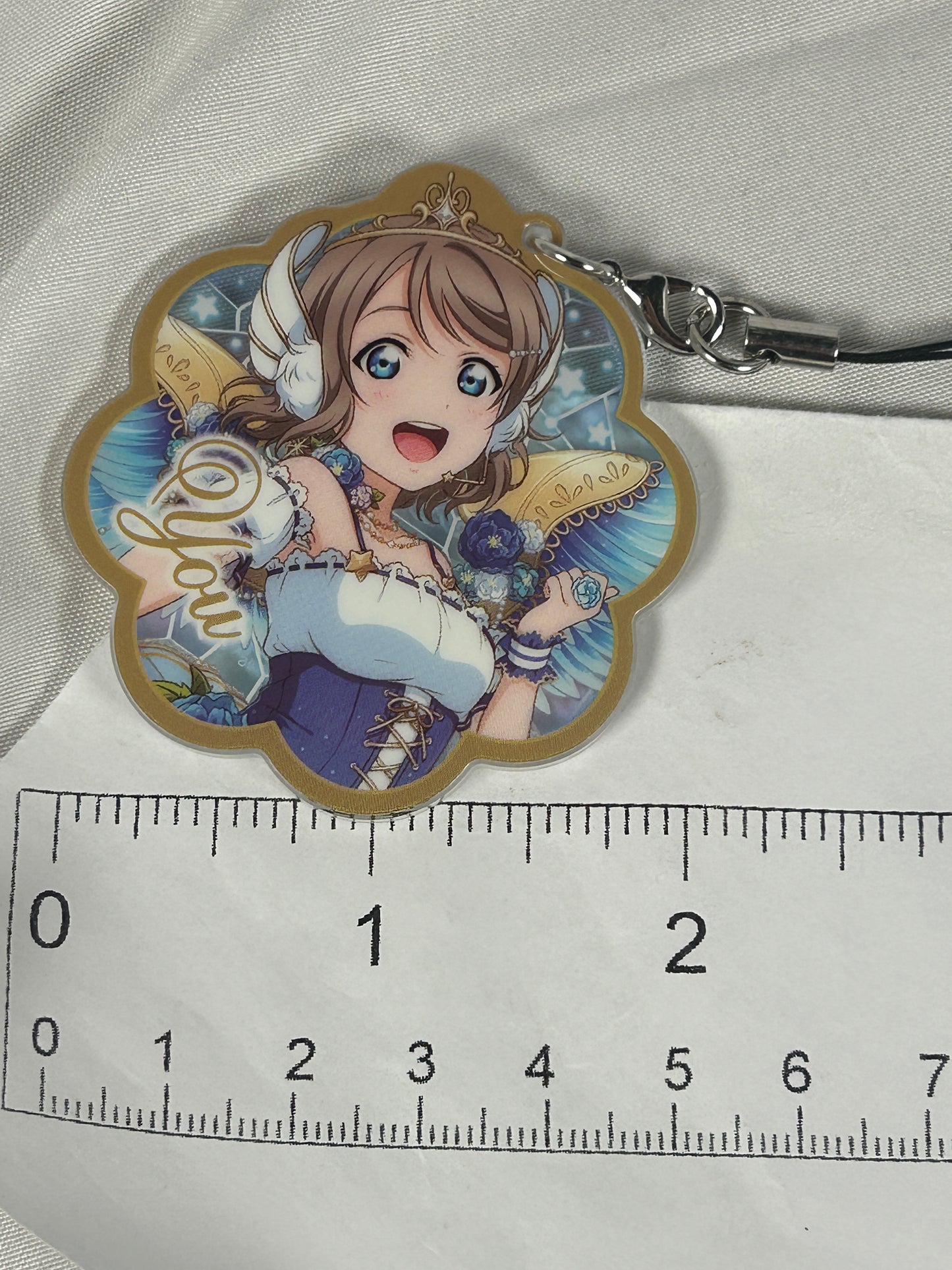 You Watanabe Fairy Acrylic Keychain Badge Love Live Aqours Sunshine