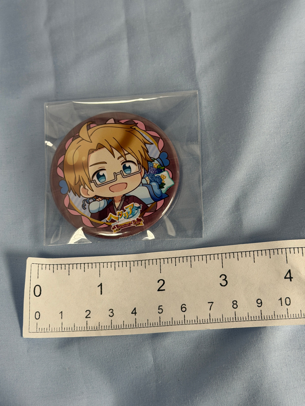America Valentines Day Can Badge Pin AMO Cafe Collaboration Hetalia World Stars