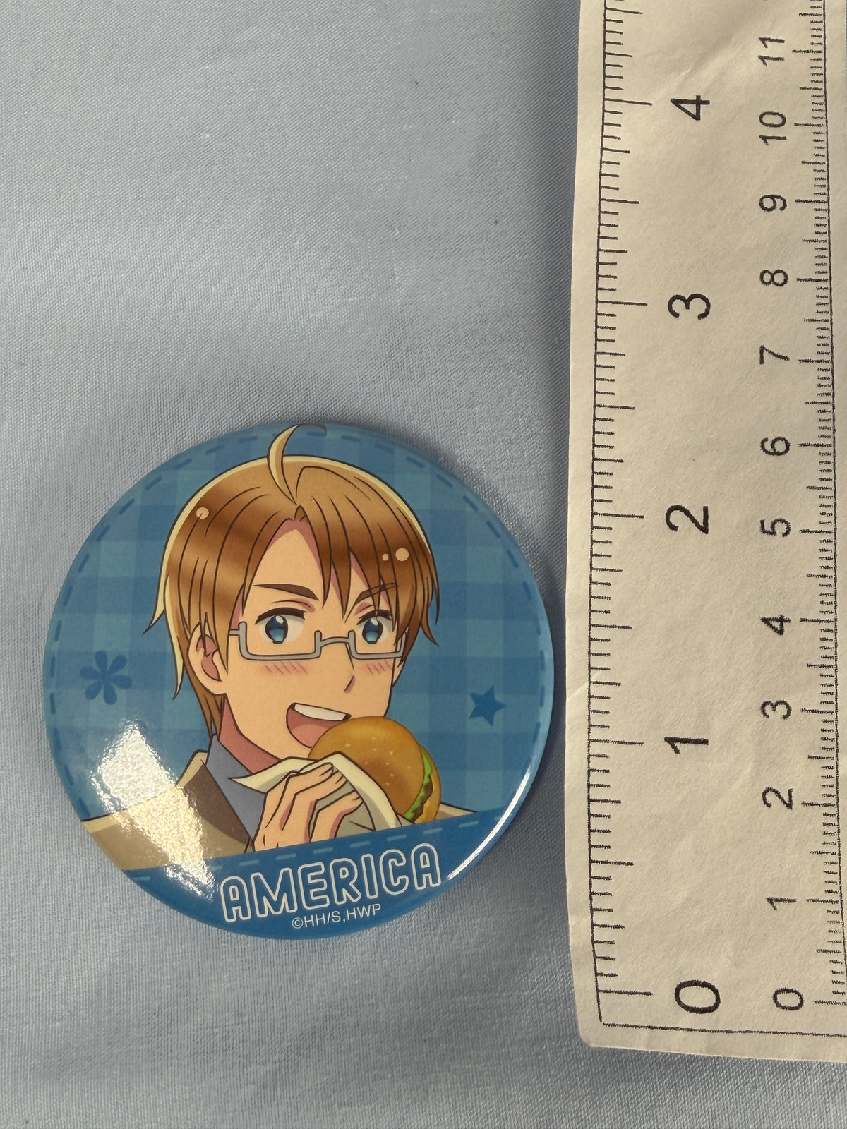 America Dining Together Can Badge Pin Hetalia World Stars Web Lottery