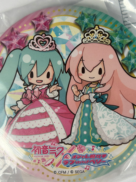 Hastune Miku Megurine Luka Badge Vocaloid Love and Berry SEGA Lottery Fuwa Puchi