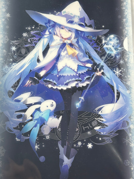 Snow Miku 2014 Clear File Collection Set Vocaloid 5th Anniversary