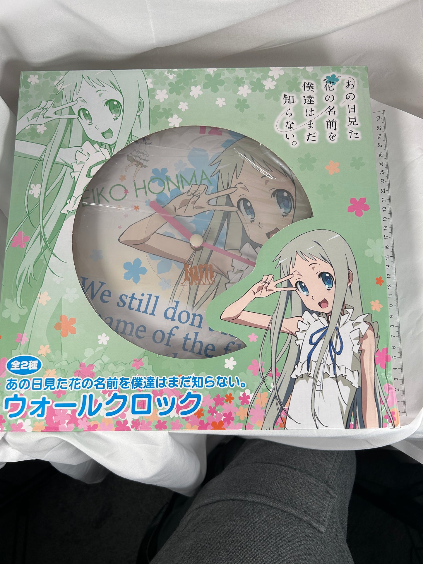 Honma Meiko Wall Clock Anohana Taito Prize