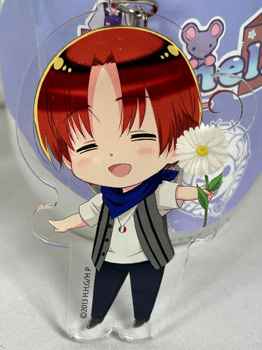 Italy Veneziano Acrylic Keychain Hetalia The Beautiful World 2016 Broccoli