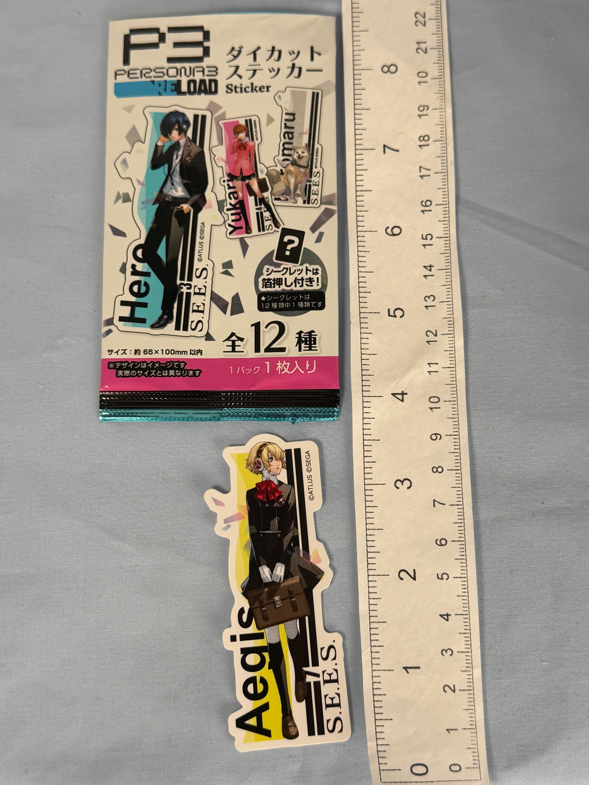 Aigis Fullbody Sticker Persona 3 Reload
