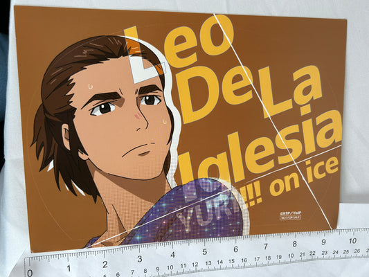 Leo De La Iglesia Large Sticker Yuri on Ice